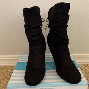 Black ankle boots